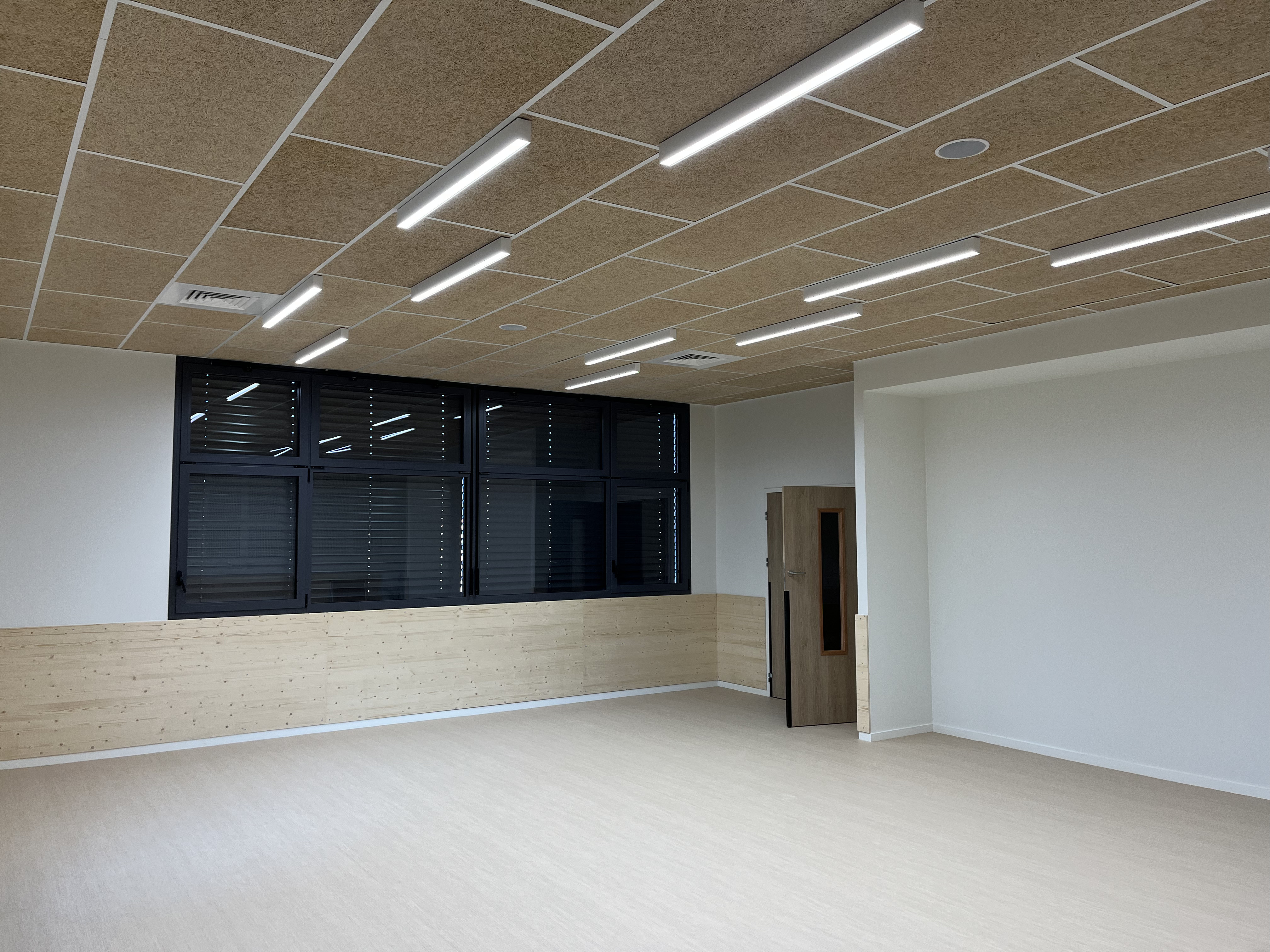 Eclairage d'une salle polyvalente